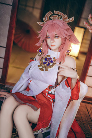 Yae Miko Sex Doll (Bezlya Doll 155cm E-Cup 2.2CF σιλικόνη)