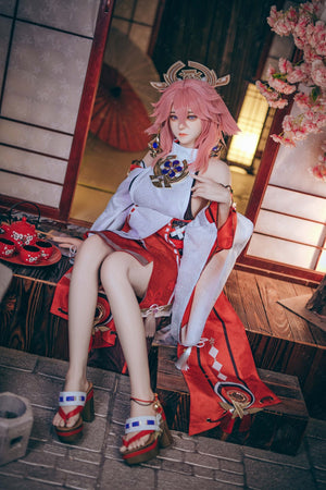 Yae Miko Sex Doll (Bezlya Doll 155cm E-Cup 2.2CF σιλικόνη)