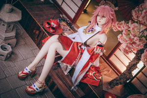 Yae Miko Sex Doll (Bezlya Doll 155cm E-Cup 2.2CF σιλικόνη)