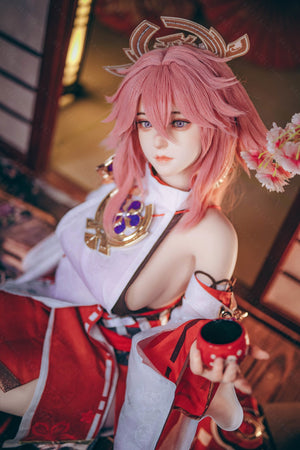 Yae Miko Sex Doll (Bezlya Doll 155cm E-Cup 2.2CF σιλικόνη)