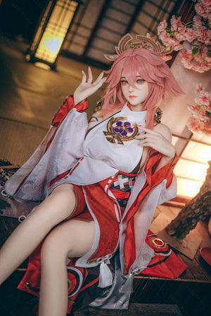 Yae Miko Sex Doll (Bezlya Doll 155cm E-Cup 2.2CF σιλικόνη)