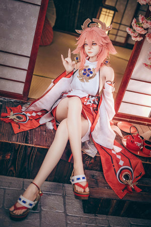 Yae Miko Sex Doll (Bezlya Doll 155cm E-Cup 2.2CF σιλικόνη)