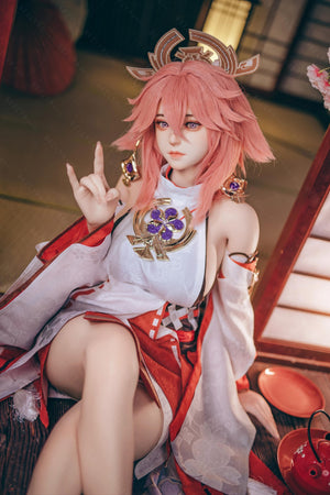 Yae Miko Sex Doll (Bezlya Doll 155cm E-Cup 2.2CF σιλικόνη)