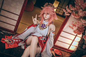 Yae Miko Sex Doll (Bezlya Doll 155cm E-Cup 2.2CF σιλικόνη)