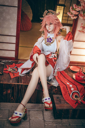 Yae Miko Sex Doll (Bezlya Doll 155cm E-Cup 2.2CF σιλικόνη)