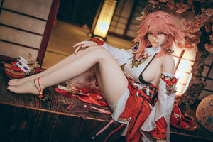 Yae Miko Sex Doll (Bezlya Doll 155cm E-Cup 2.2CF σιλικόνη)