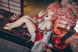 Yae Miko Sex Doll (Bezlya Doll 155cm E-Cup 2.2CF σιλικόνη)