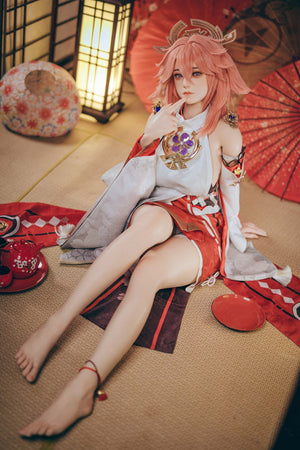 Yae Miko Sex Doll (Bezlya Doll 155cm E-Cup 2.2CF σιλικόνη)