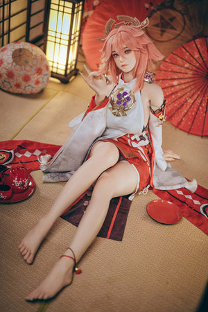 Yae Miko Sex Doll (Bezlya Doll 155cm E-Cup 2.2CF σιλικόνη)