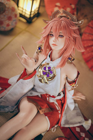 Yae Miko Sex Doll (Bezlya Doll 155cm E-Cup 2.2CF σιλικόνη)