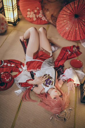 Yae Miko Sex Doll (Bezlya Doll 155cm E-Cup 2.2CF σιλικόνη)