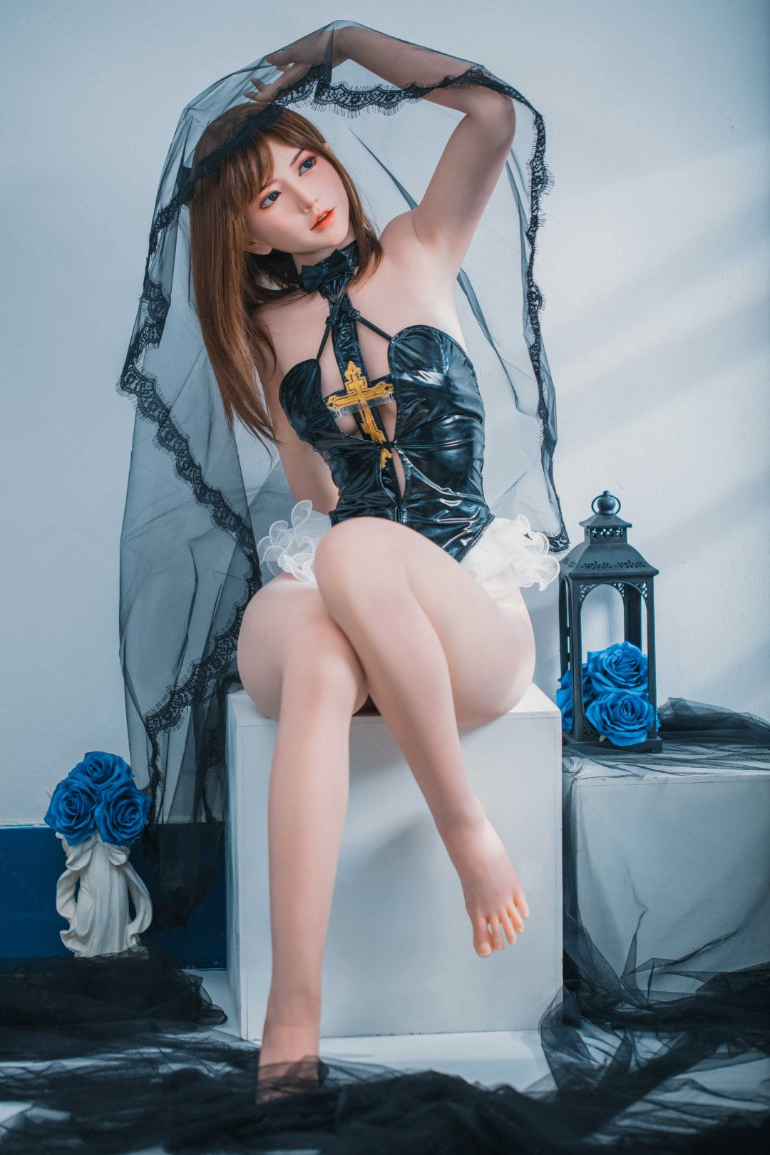 Ομάδες κούκλα σεξ (Bezlya Doll 155cm B-Cup 2.0 TPE+σιλικόνη)