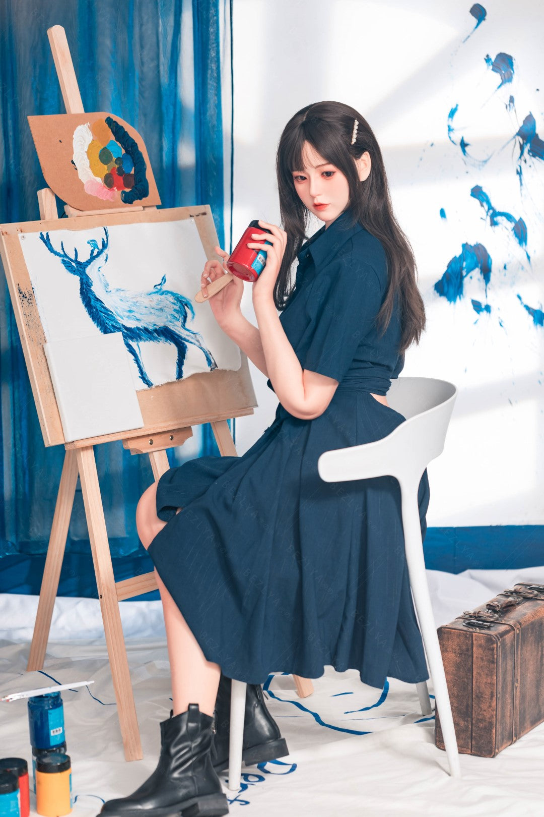 Begonia Sex doll (Bezlya Doll 162cm C-cup 2.2U silicone)