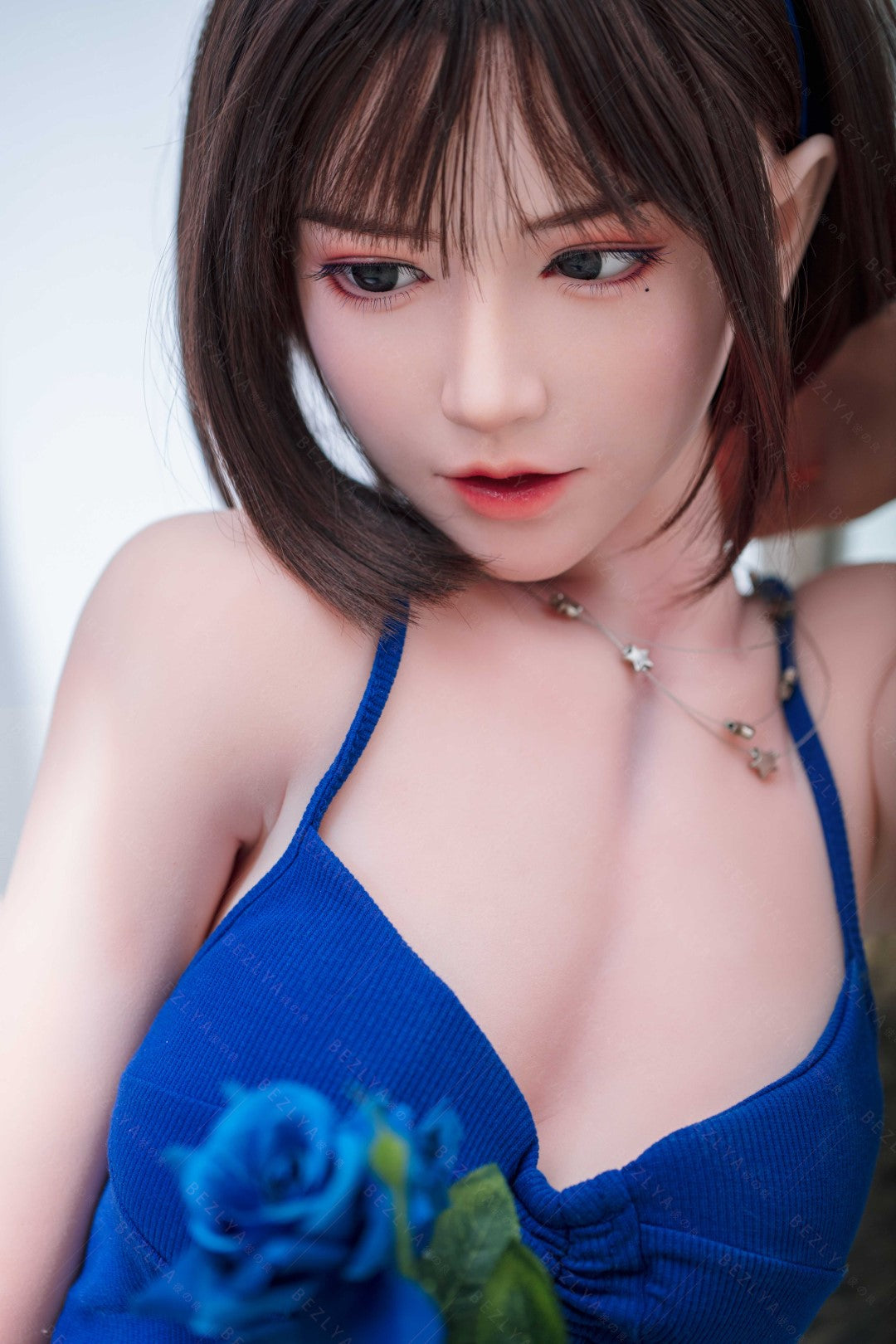 Ομάδες κούκλα σεξ (Bezlya Doll 155cm B-Cup 2.0 TPE+σιλικόνη)