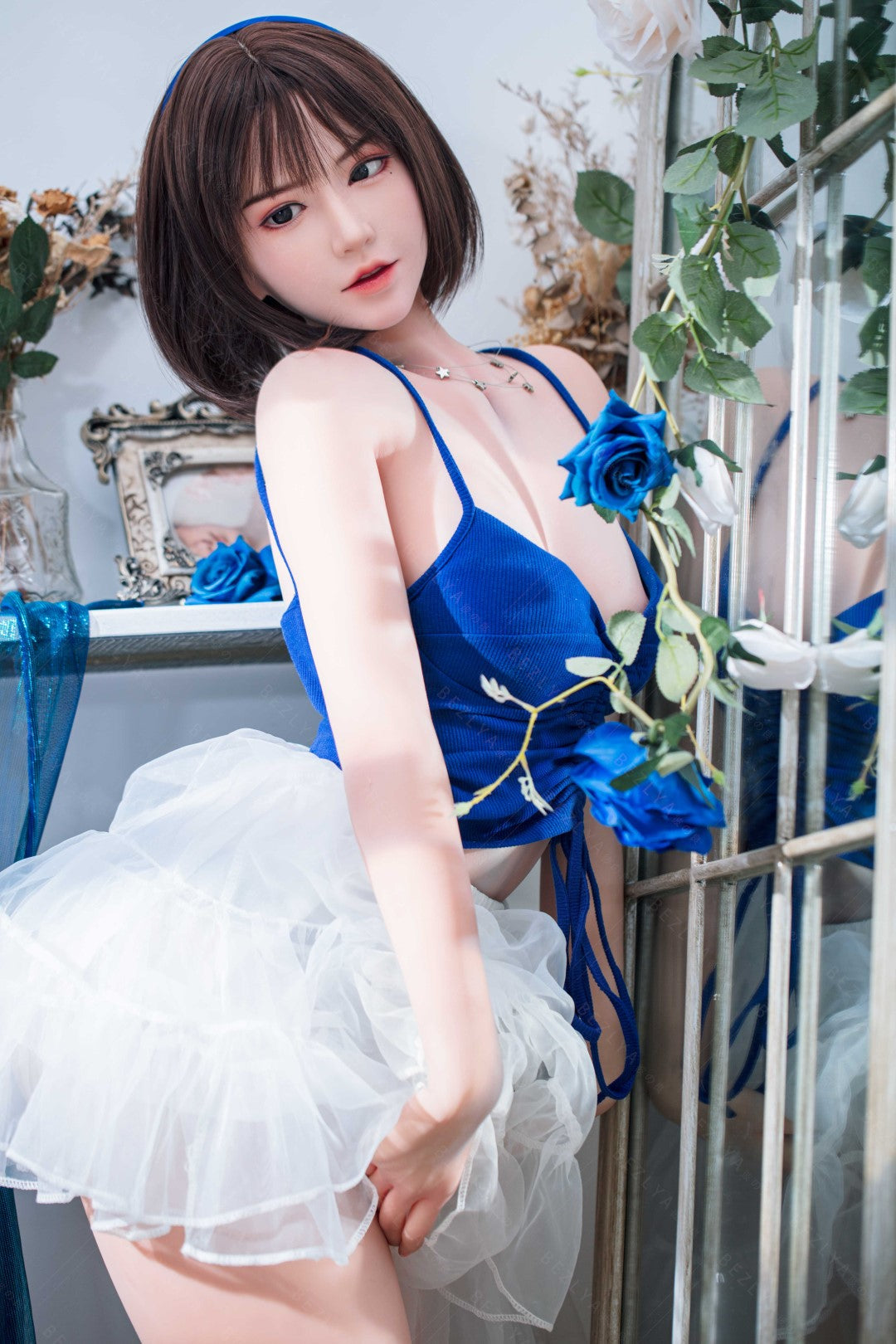 Ομάδες κούκλα σεξ (Bezlya Doll 155cm B-Cup 2.0 TPE+σιλικόνη)