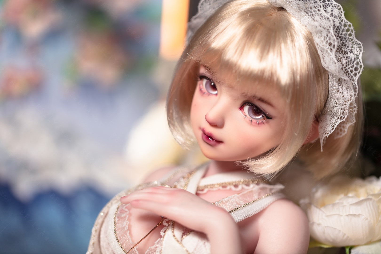 Βερίκοκο σεξ κούκλας (Bezlya Doll 62cm E-Cup 2.2 σιλικόνη)