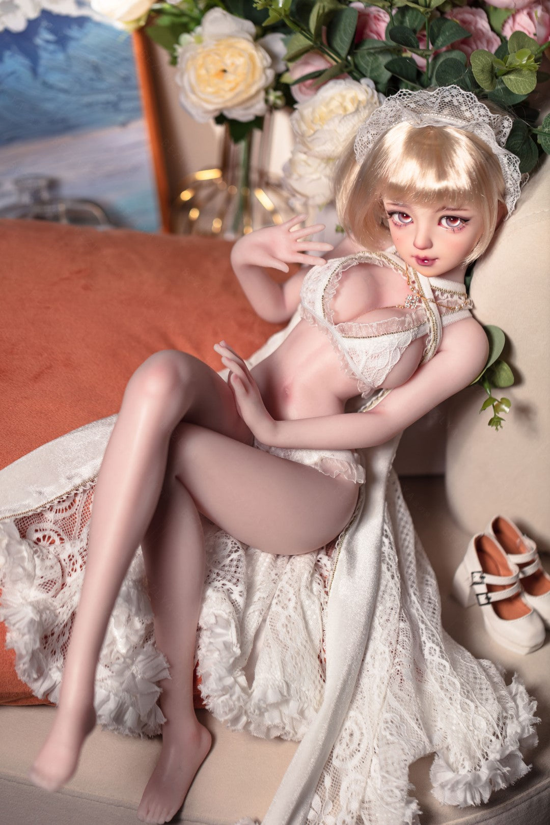 Βερίκοκο σεξ κούκλας (Bezlya Doll 62cm E-Cup 2.2 σιλικόνη)