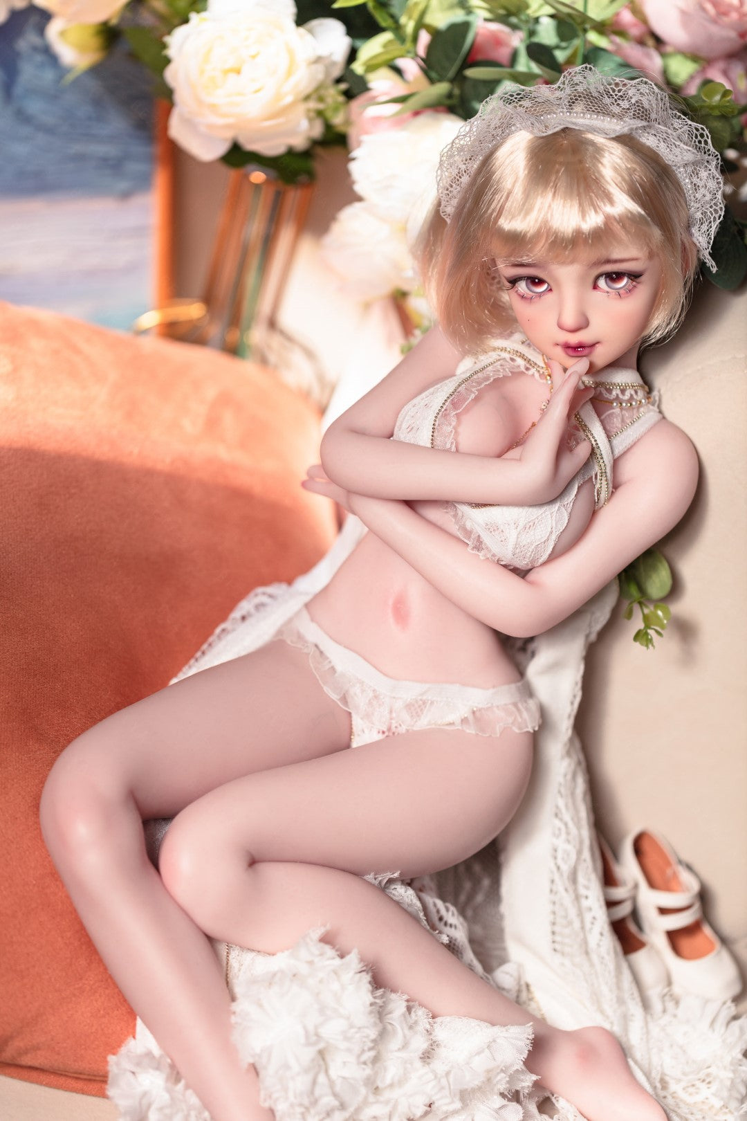 Βερίκοκο σεξ κούκλας (Bezlya Doll 62cm E-Cup 2.2 σιλικόνη)