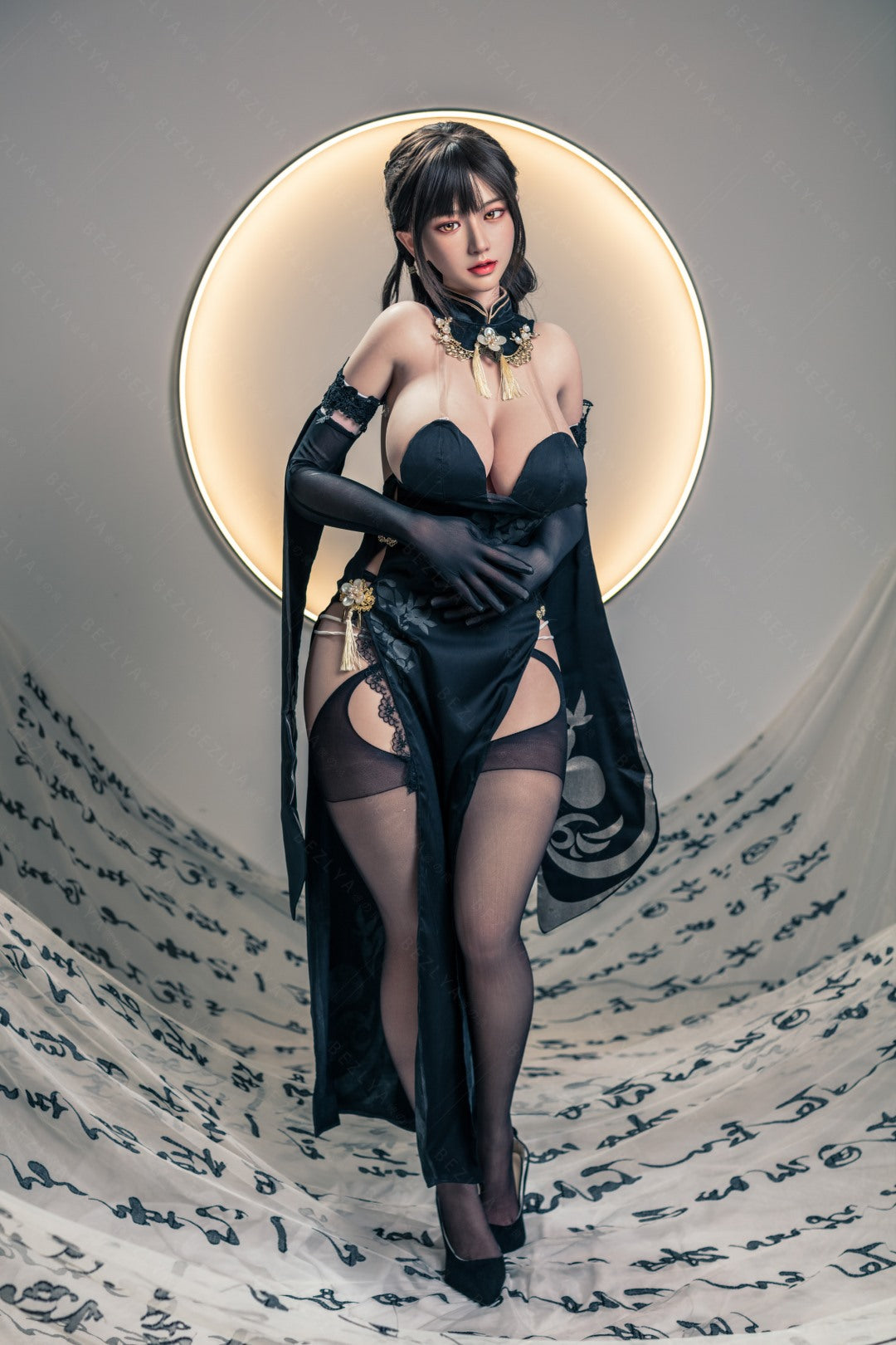 Ομάδες κούκλα σεξ (Bezlya Doll 155cm H-Kupa 2.1 σιλικόνη)