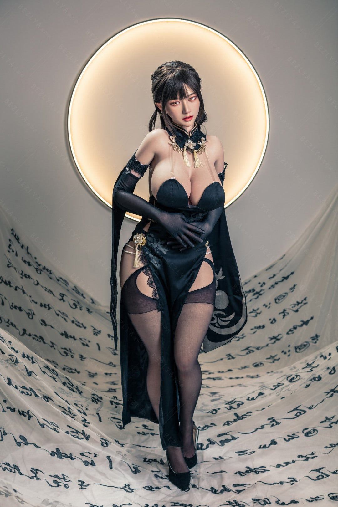 Ομάδες κούκλα σεξ (Bezlya Doll 155cm H-Kupa 2.1 σιλικόνη)