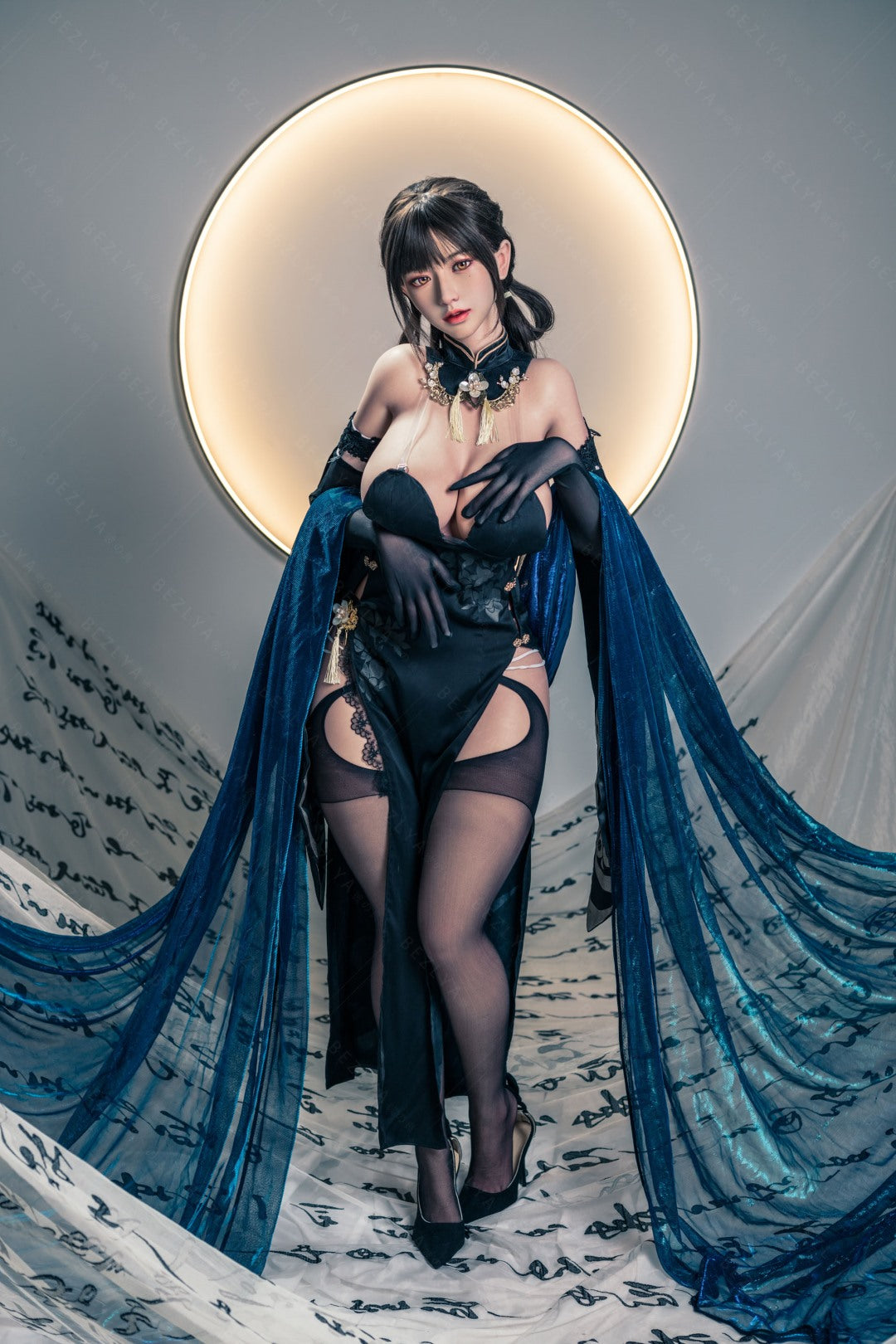 Ομάδες κούκλα σεξ (Bezlya Doll 155cm H-Kupa 2.1 σιλικόνη)