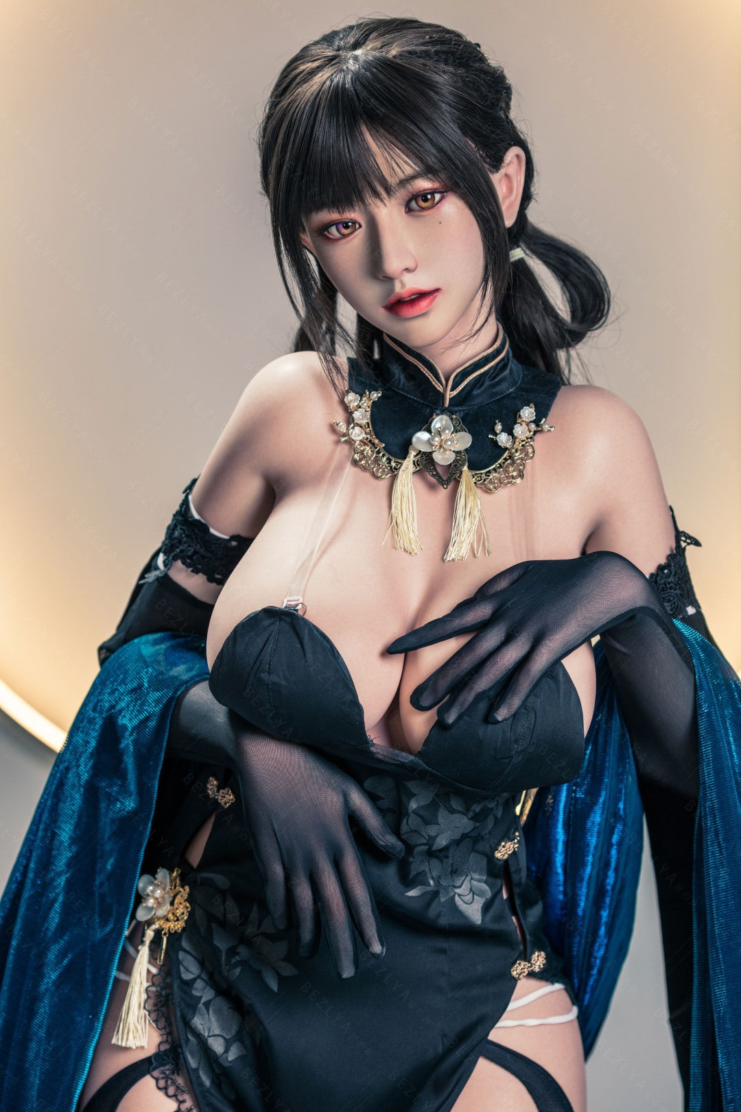 Ομάδες κούκλα σεξ (Bezlya Doll 155cm H-Kupa 2.1 σιλικόνη)