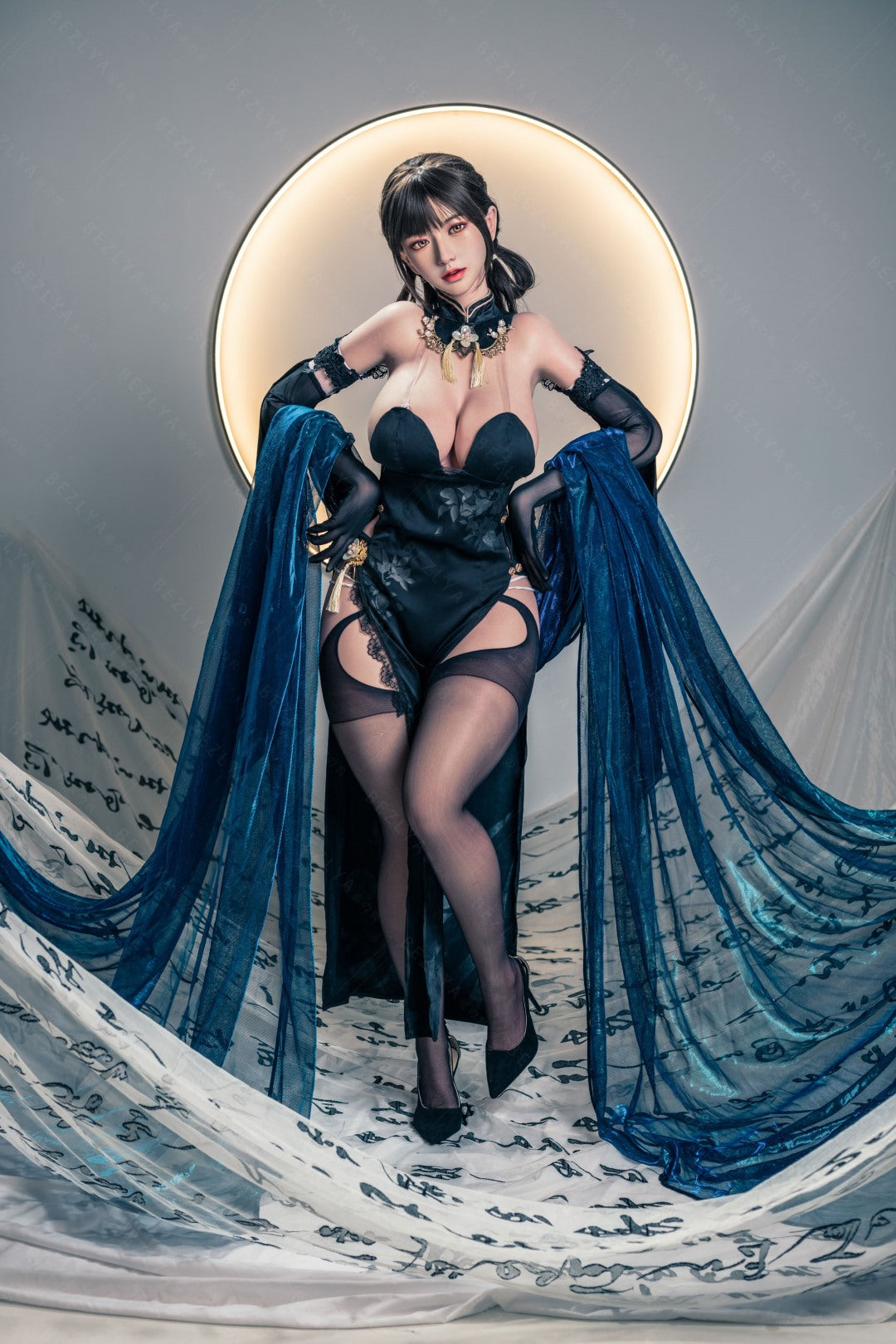 Ομάδες κούκλα σεξ (Bezlya Doll 155cm H-Kupa 2.1 σιλικόνη)
