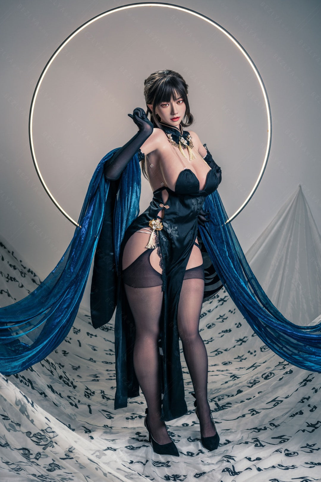Ομάδες κούκλα σεξ (Bezlya Doll 155cm H-Kupa 2.1 σιλικόνη)