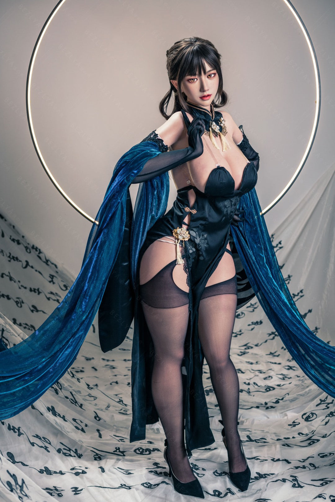 Ομάδες κούκλα σεξ (Bezlya Doll 155cm H-Kupa 2.1 σιλικόνη)