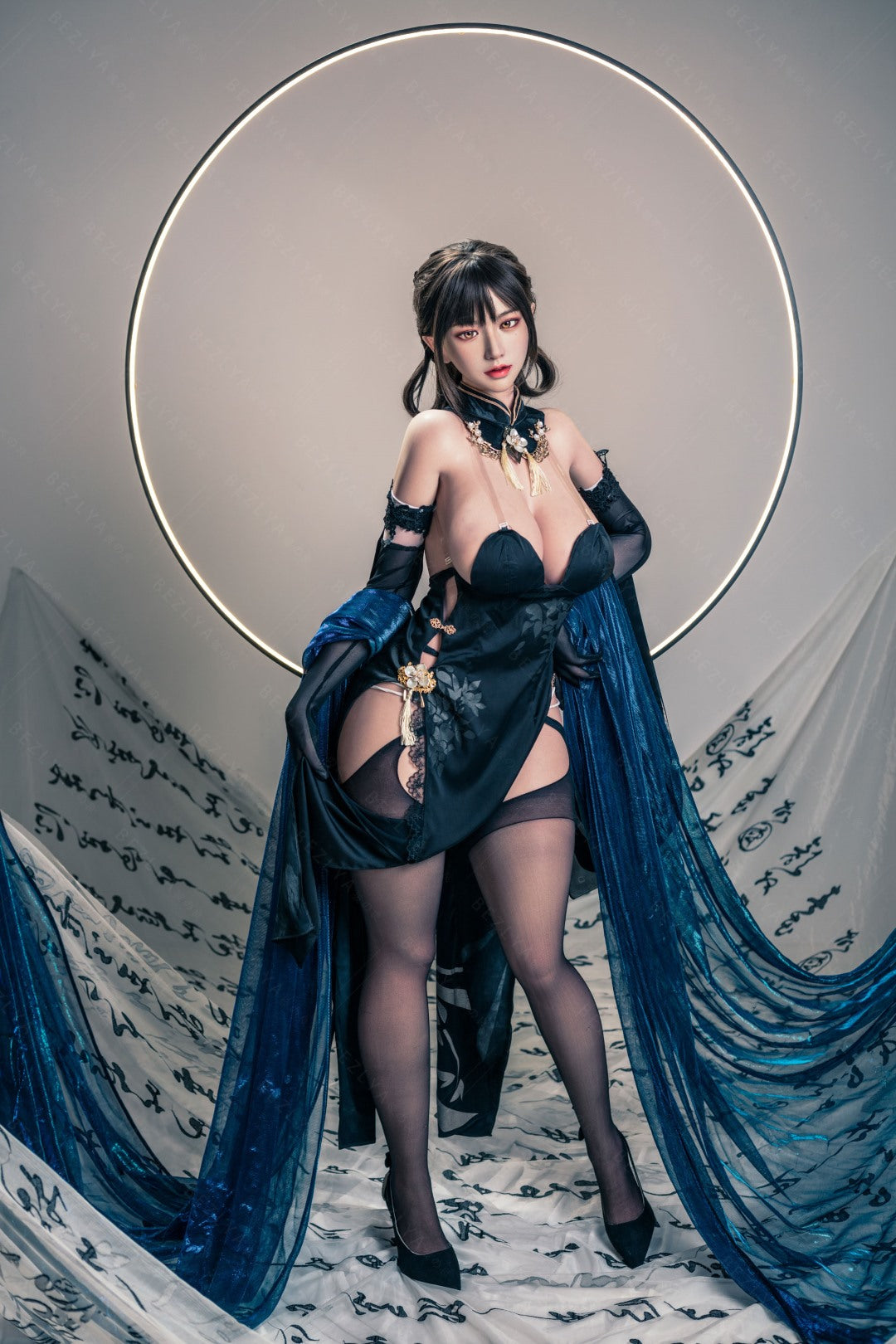 Ομάδες κούκλα σεξ (Bezlya Doll 155cm H-Kupa 2.1 σιλικόνη)