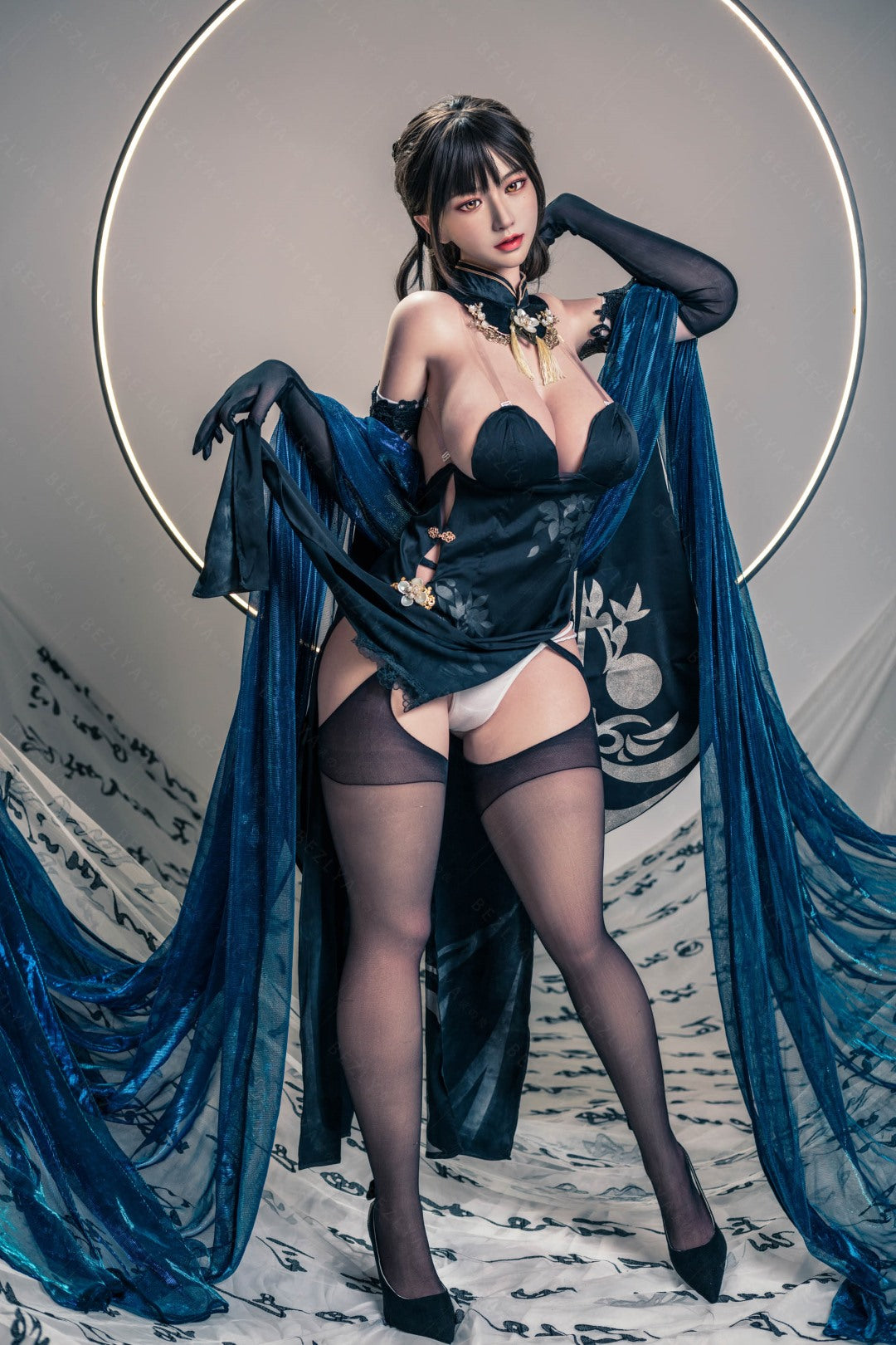 Ομάδες κούκλα σεξ (Bezlya Doll 155cm H-Kupa 2.1 σιλικόνη)