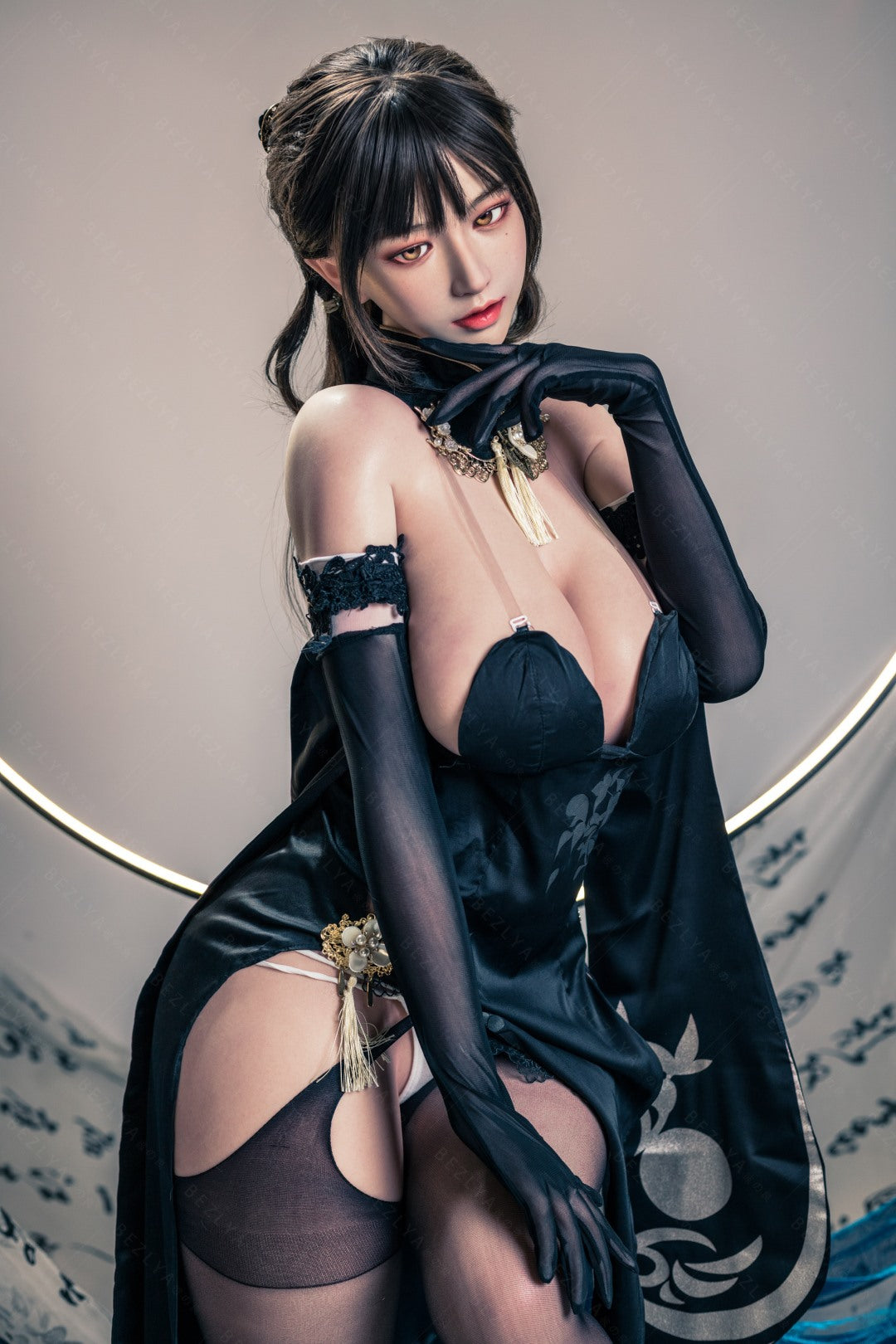 Ομάδες κούκλα σεξ (Bezlya Doll 155cm H-Kupa 2.1 σιλικόνη)
