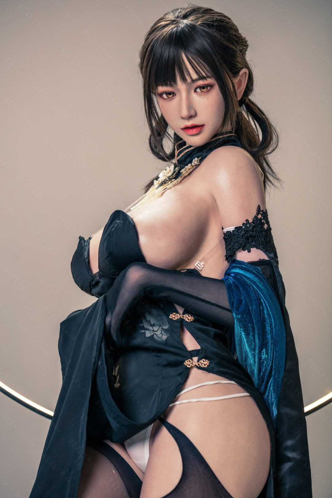 Ομάδες κούκλα σεξ (Bezlya Doll 155cm H-Kupa 2.1 σιλικόνη)