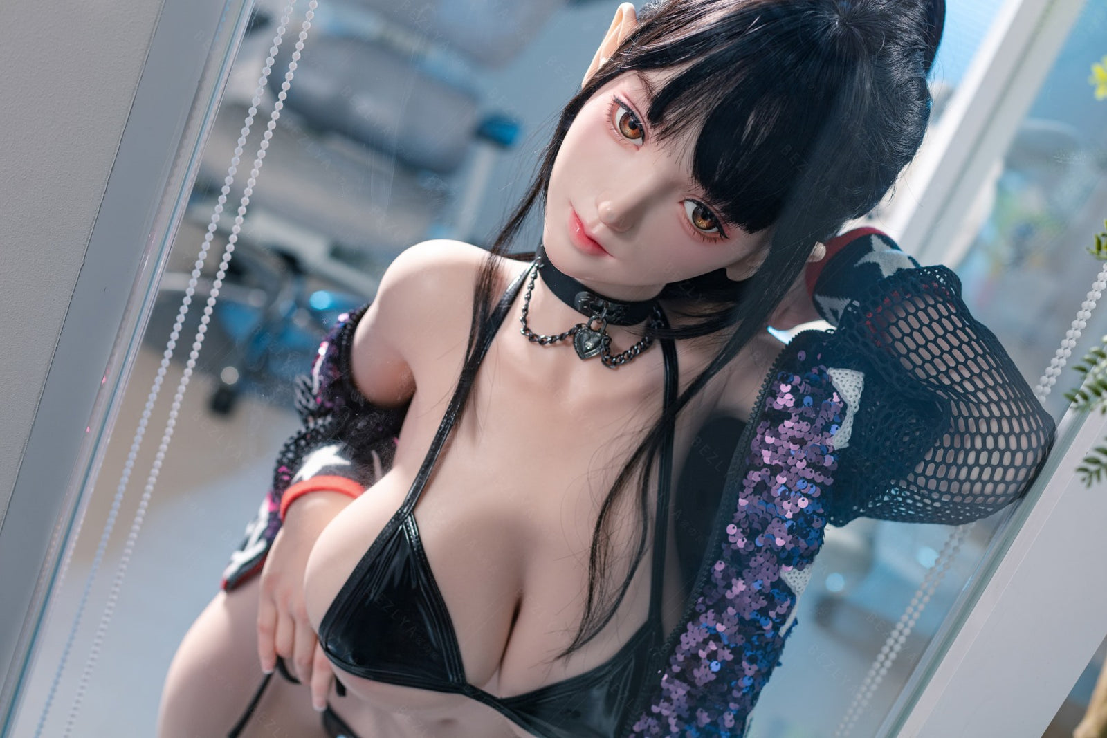 Παιονία σεξ κούκλα (Bezlya Doll 145cm F-cup 2,2CF Σιλικόνη)