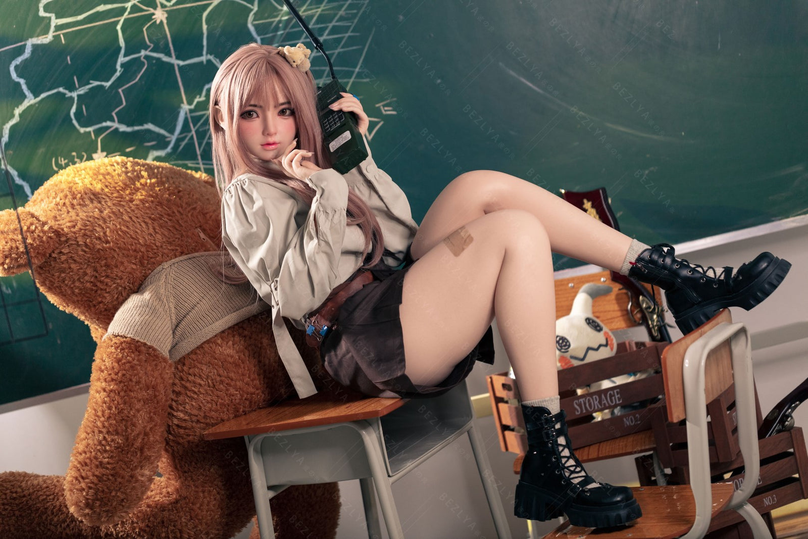 Κούκλα σεξ Convallaria (Bezlya Doll 155 cm Β κούπα 2,1 Σιλικόνη)