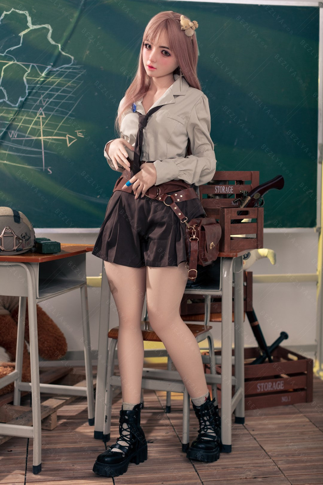 Κούκλα σεξ Convallaria (Bezlya Doll 155 cm Β κούπα 2,1 Σιλικόνη)