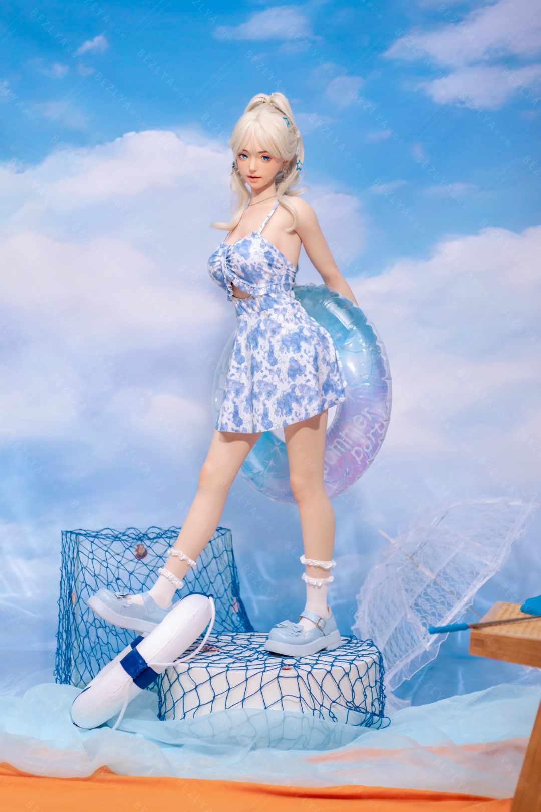 Pisum Sex Doll (Bezlya Doll 149cm D-Kupa 2.1 σιλικόνη)