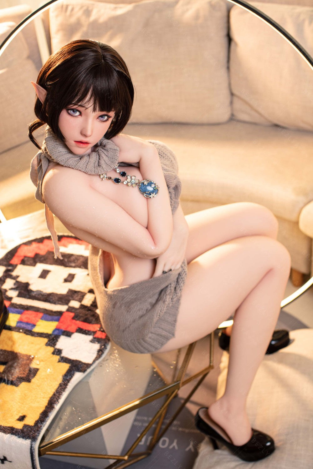 Κάλλα σεξ κούκλα (Bezlya Doll φλιτζάνι 155 cm F 2,0 TPE+Σιλικόνη)