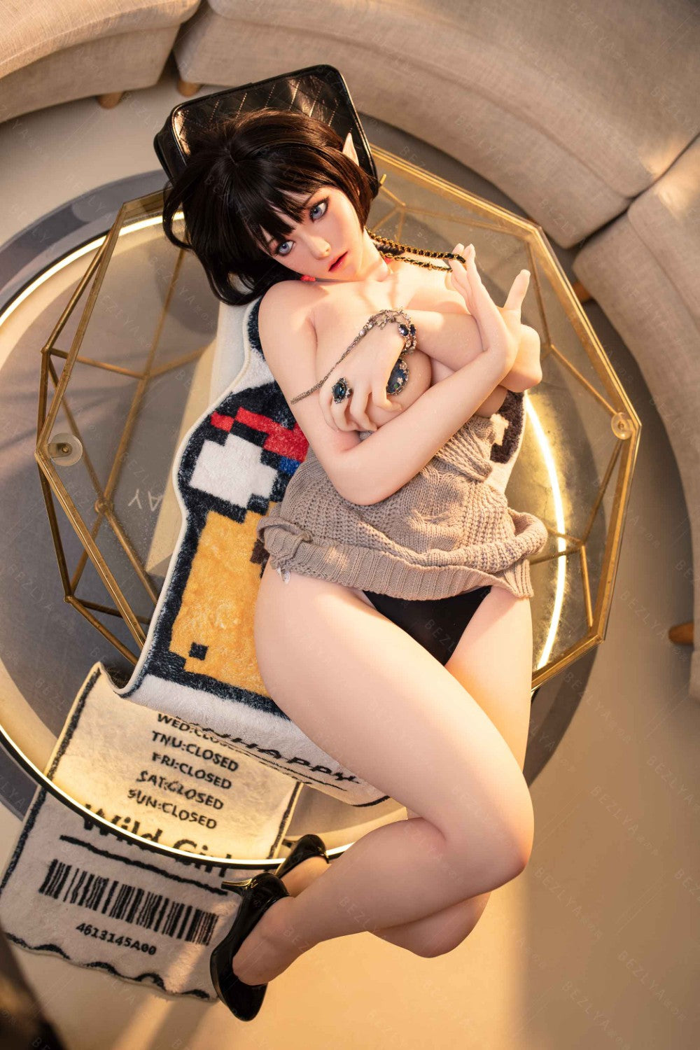 Κάλλα σεξ κούκλα (Bezlya Doll φλιτζάνι 155 cm F 2,0 TPE+Σιλικόνη)