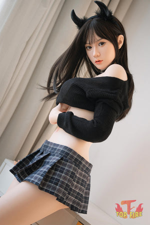 Ann Sex Doll (Top Fire Doll 158cm D-Kupa T10 σιλικόνη)