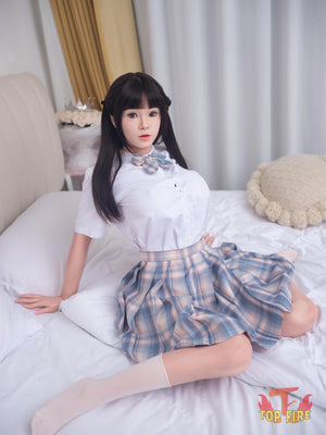 Sharon Sex Doll (Top Fire Doll 158cm D-Kupa T28 σιλικόνη)