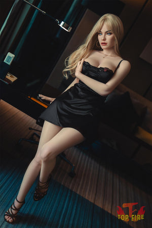 Doris Sex Doll (Top Fire Doll 158cm D-Cup T08 σιλικόνη)