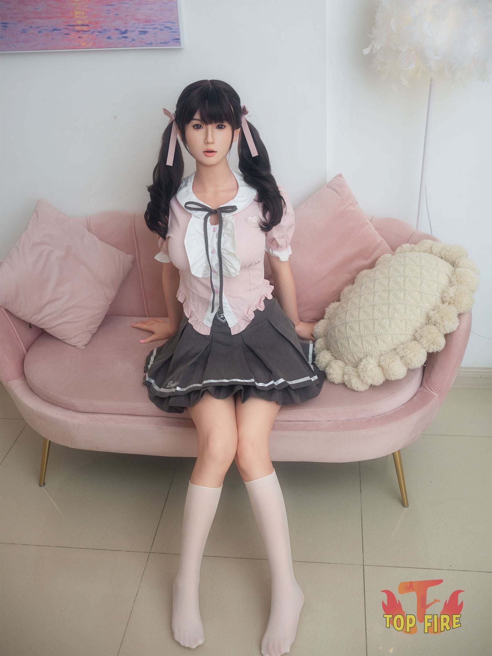 Esther Sex Doll (Top Fire Doll Σιλικόνη 158cm D-cup T29)