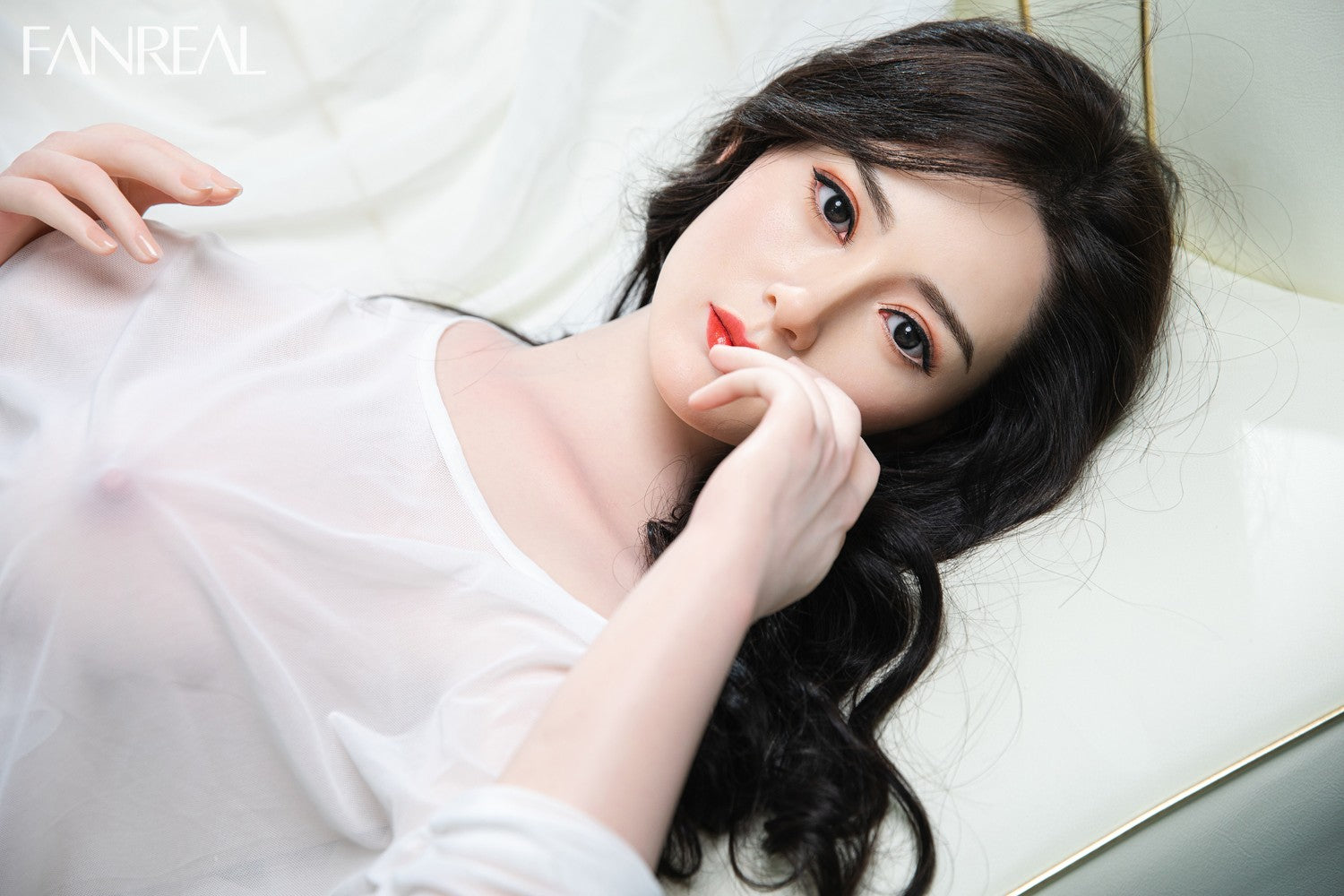 Ling Torso Sex Doll (FanReal Doll 95cm σιλικόνη G-Cup)