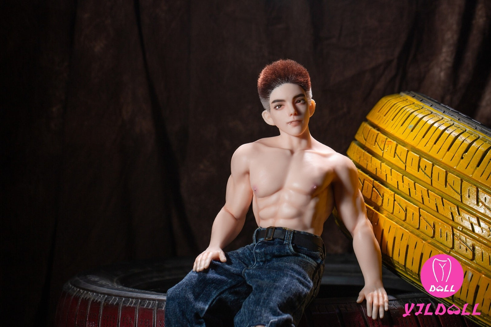 Ανδρική σεξουαλική κούκλα George (YJL Doll 62cm MD017 Σιλικόνη)