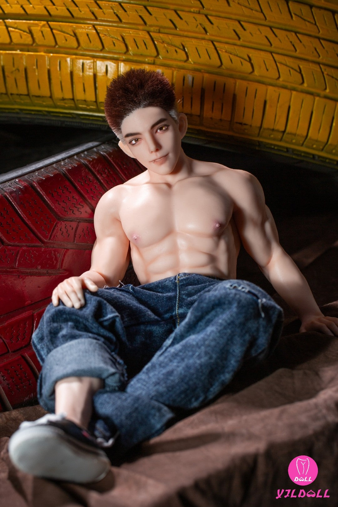 Ανδρική σεξουαλική κούκλα George (YJL Doll 62cm MD017 Σιλικόνη)
