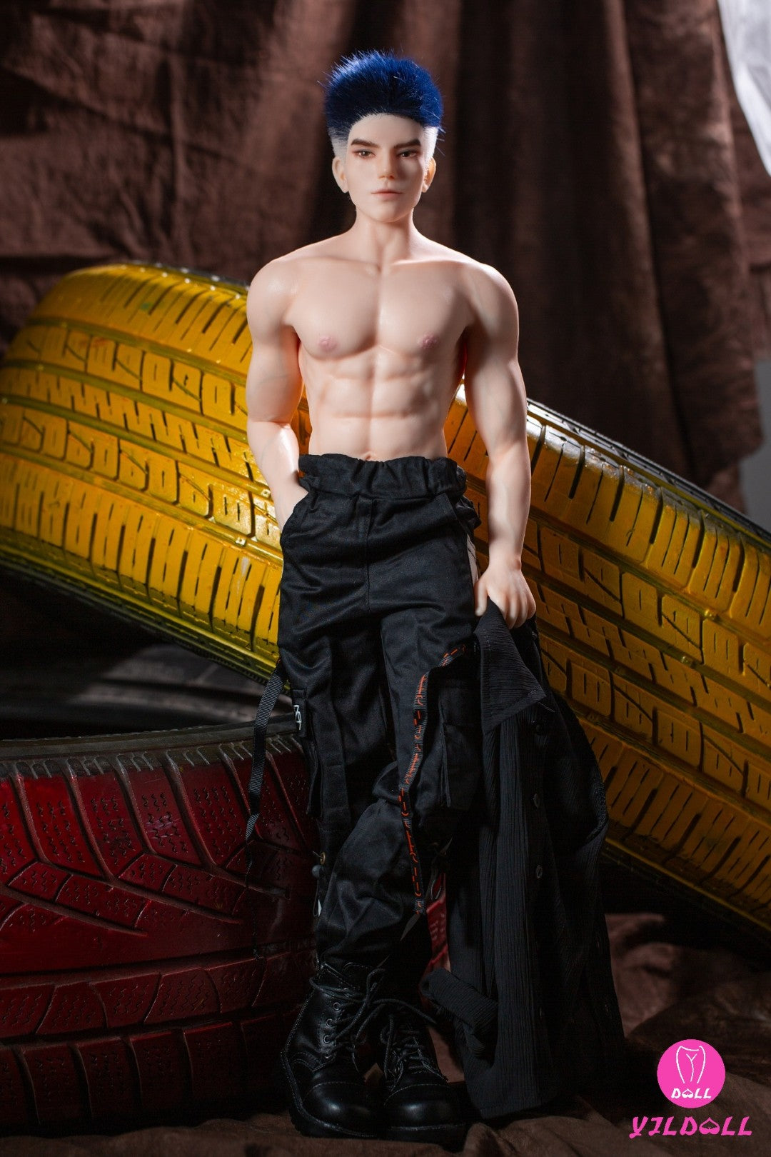 Paul Male Sex Doll (YJL Doll 62cm MD015 σιλικόνη)