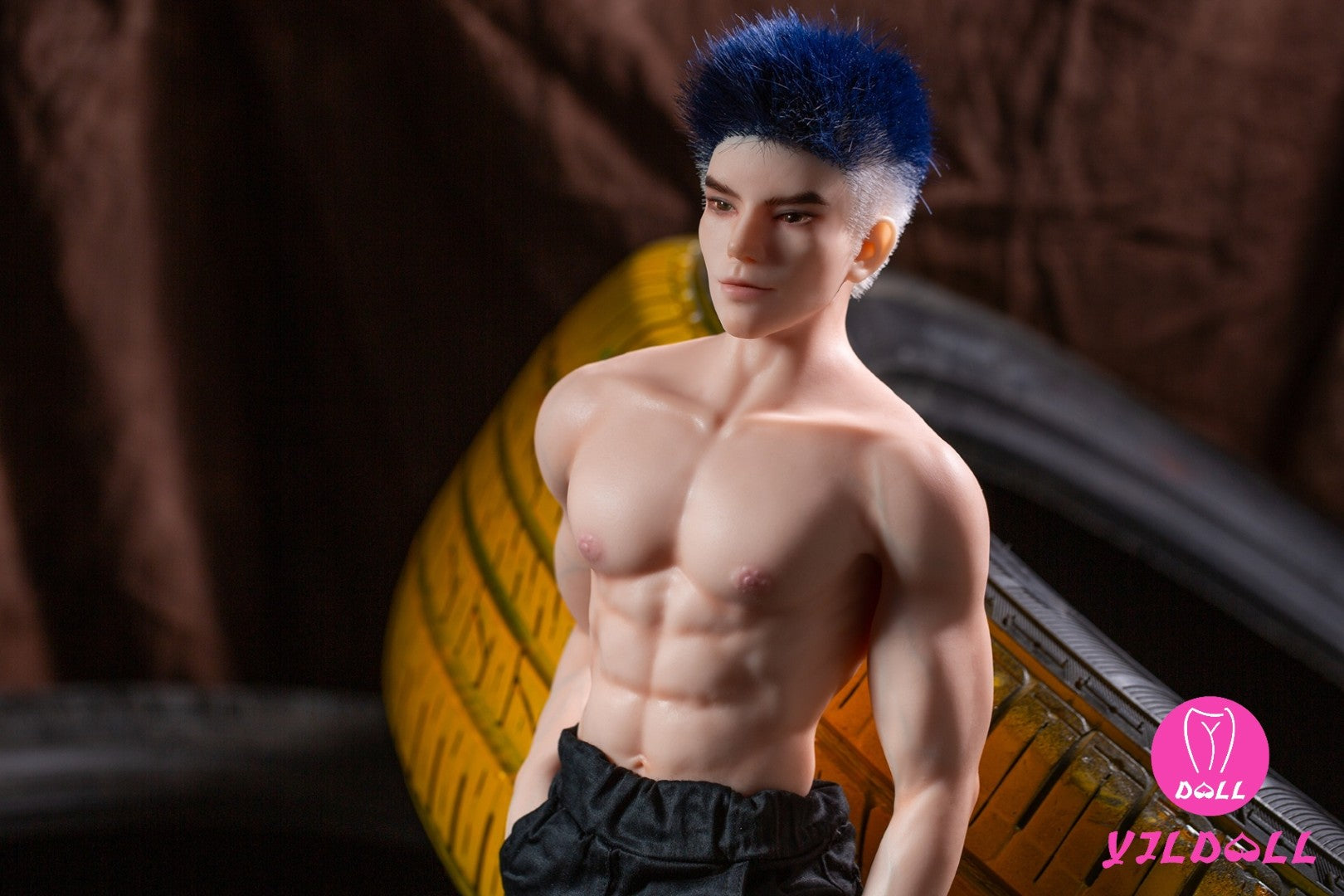 Paul Male Sex Doll (YJL Doll 62cm MD015 σιλικόνη)