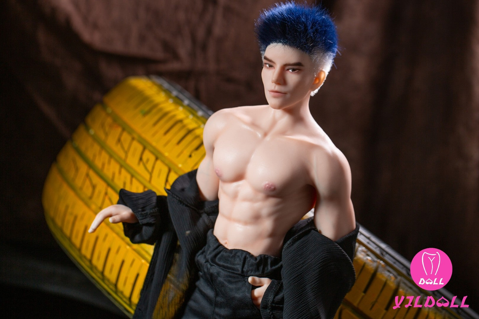 Paul Male Sex Doll (YJL Doll 62cm MD015 σιλικόνη)