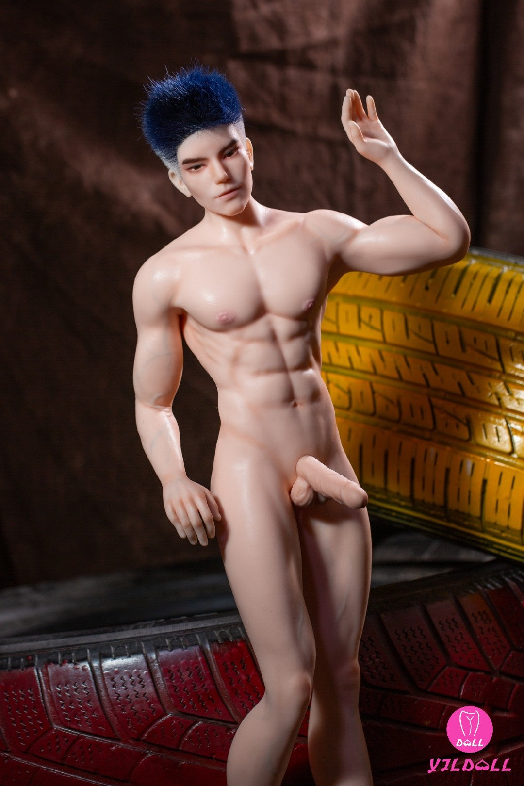Paul Male Sex Doll (YJL Doll 62cm MD015 σιλικόνη)